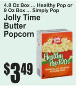 SuperFresh Jolly Time Butter Popcorn offer