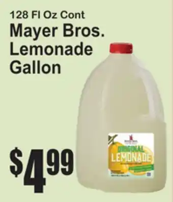SuperFresh Mayer Bros. Lemonade Gallon offer