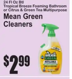 SuperFresh Mean Green Cleaners offer