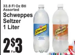 SuperFresh Schweppes Seltzer offer