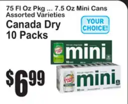 SuperFresh Canada Dry 10 Packs offer