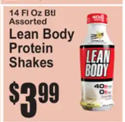 SuperFresh 14 Fl Oz Btl Assorted Lean Body Protein Shakes offer