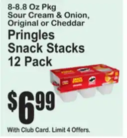 SuperFresh Pringles Snack Stacks offer