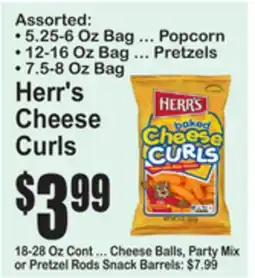SuperFresh Assorted Snack Barrels offer
