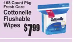 SuperFresh Cottonelle Flushable Wipes offer