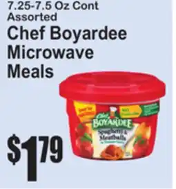 SuperFresh Chef Boyardee Microwave Meals offer