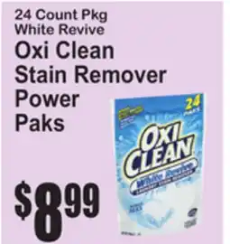 SuperFresh Oxi Clean Stain Remover Power Paks offer