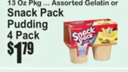 SuperFresh Snack Pack Pudding offer