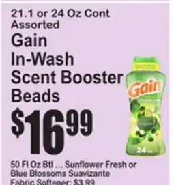 SuperFresh Assorted Gain In-Wash Scent Booster Beads offer