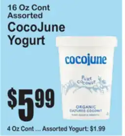 SuperFresh CocoJune Yogurt offer