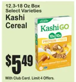SuperFresh Kashi Cereal offer