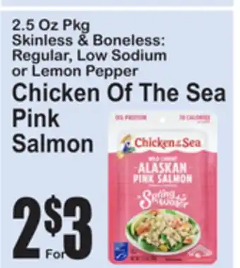 SuperFresh Chicken Of The Sea Pink Salmon offer