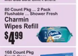 SuperFresh Charmin Wipes Refill offer