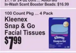 SuperFresh Kleenex Snap & Go Facial Tissues offer