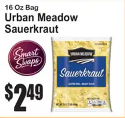 SuperFresh 16 Oz Bag Urban Meadow Sauerkraut offer