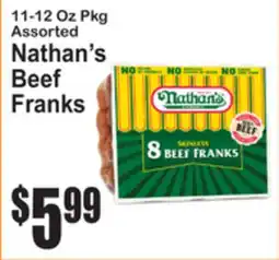 SuperFresh Nathan's Beef Franks offer