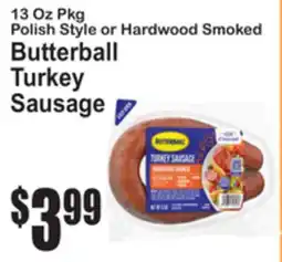 SuperFresh Butterball Turkey Sausage offer