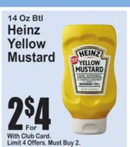 SuperFresh Heinz Yellow Mustard offer