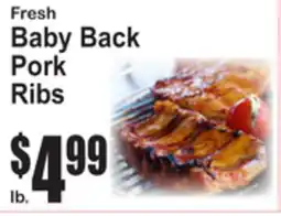 SuperFresh Fresh Baby Back Pork Ribs offer
