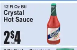 SuperFresh 12 Fl Oz Btl Crystal Hot Sauce offer