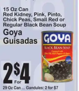 SuperFresh 15 Oz Can Red Kidney, Pink, Pinto, Chick Peas, Small Red or Regular Black Bean Soup offer