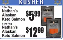 SuperFresh Nathan's Alaskan Keto Salmon offer