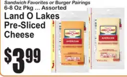 SuperFresh Land O Lakes Pre-Sliced Cheese offer