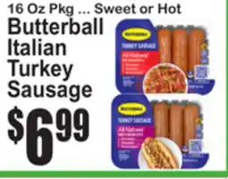 SuperFresh Butterball Italian Turkey Sausage offer