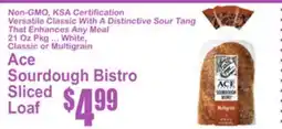 SuperFresh Ace Sourdough Bistro Sliced Loaf offer