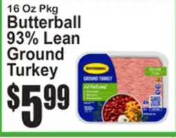 SuperFresh Butterball 93% Lean Ground Turkey offer