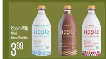 Jewel-Osco Ripple Milk offer