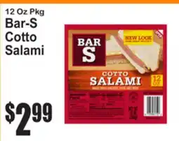 SuperFresh Bar-S Cotto Salami offer
