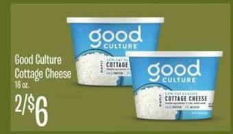 Jewel-Osco Good Culture Cottage Cheese offer