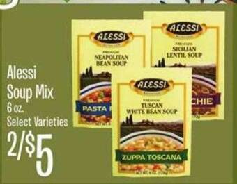 Jewel-Osco Alessi Soup Mix offer