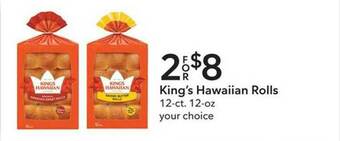 Publix King's Hawaiian Rolls offer