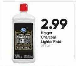 Ruler Foods Kroger Charcoal Lighter Fluid offer