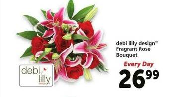 Safeway Debi Lilly Design Fragrant Rose Bouquet offer