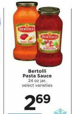 SHOPPERS Bertolli Pasta Sauce offer