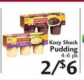 Sunset Foods Kozy Shack Pudding offer
