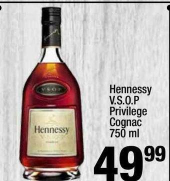 Super King Markets Hennessy V.S.O.P. Privilege Cognac 750 Ml offer