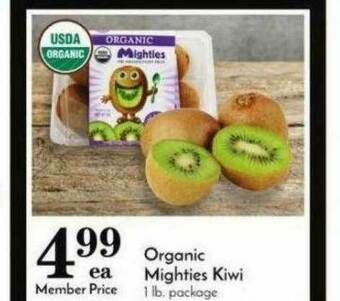 Pavilions Organic Mighties Kiwi offer