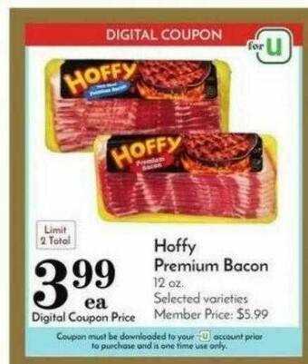 Pavilions Hoffy Premium Bacon offer