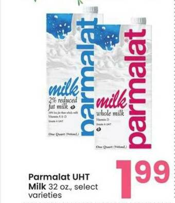 Albertsons Parmalat Uht Milk offer