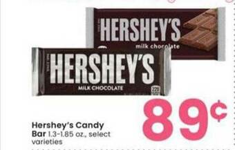 Albertsons Hershey's Candy Bar offer