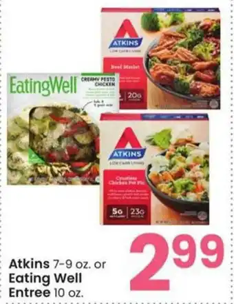 Albertsons Atkins Or Eating Well Entree offer