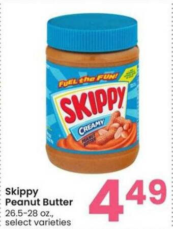 Albertsons Skippy Peanut Butter offer
