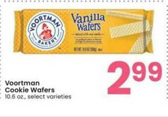 Albertsons Voortman Cookie Wafers offer