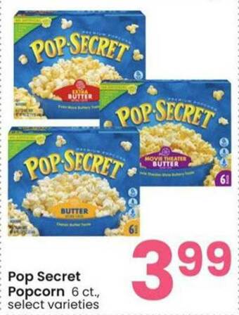 Albertsons Pop Secret Popcorn offer