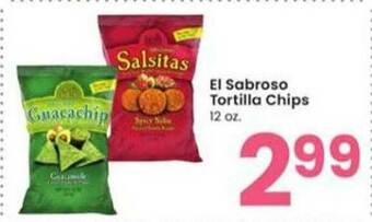 Albertsons El Sabroso Tortilla Chips offer