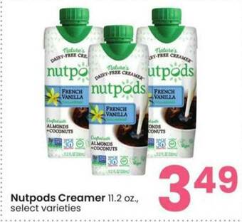 Albertsons Nutpods Creamer offer